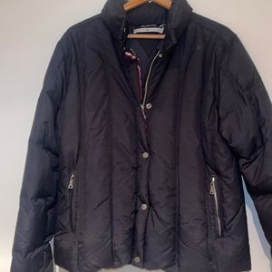 Tommy Hilfiger black puffer jacket